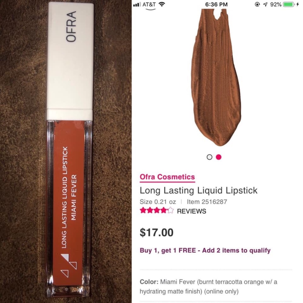 Ofra liquid lipstick